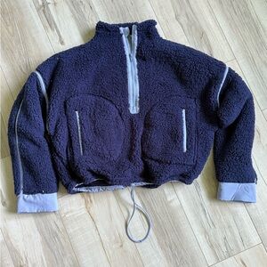 SO Navy Fleece Pullover